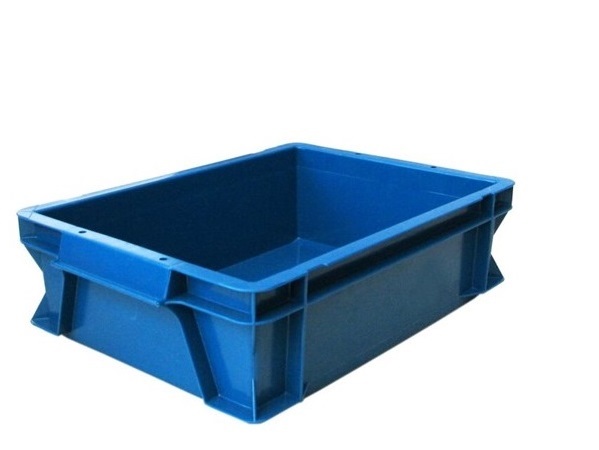 Plastic Euro box 400x300x120 mm, blue - Storit
