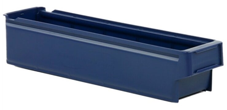 Hyllylaatikko 500x115x100 mm, sininen - Storit