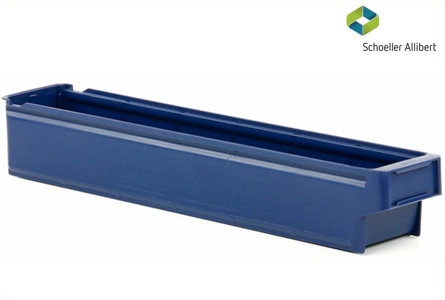 Складская коробка 600x115x100 мм, синяя - Storit