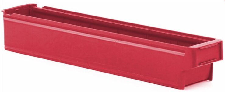 Складская коробка 600x115x100 мм, красная - Storit