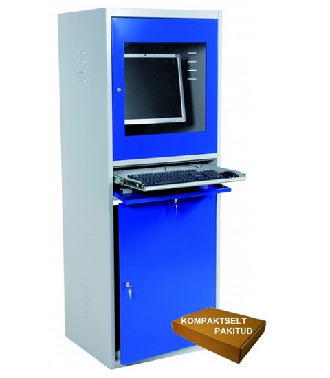 Computer cabinet 1730x645x545 mm, for 19″ screen - Storit