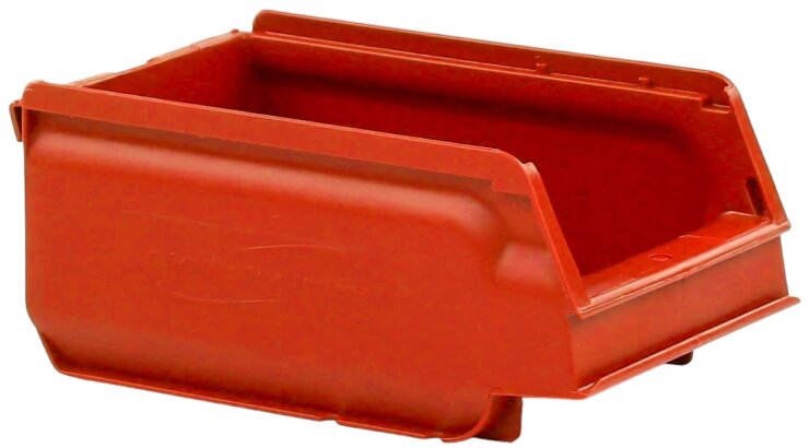 Storage bin 170x105x75 mm, red - Storit