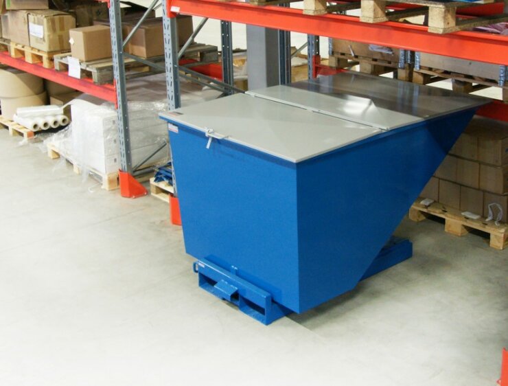 Lid for tipping container Tippo 1100, 2000 kg - Storit