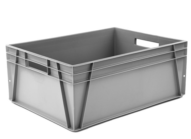 Euro container 800x600x300 mm, grey - Storit