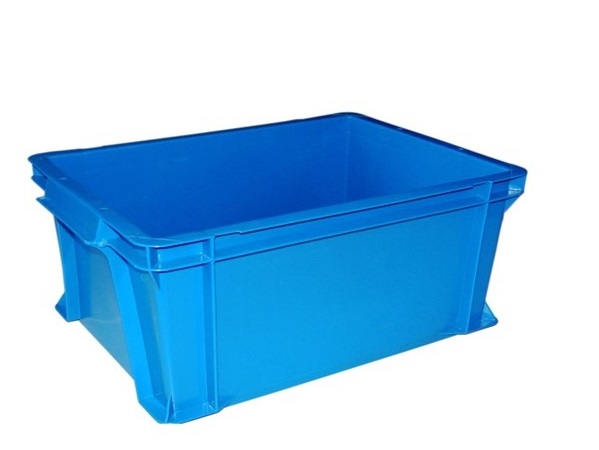 Plastic Euro box 400x300x230 mm, blue - Storit
