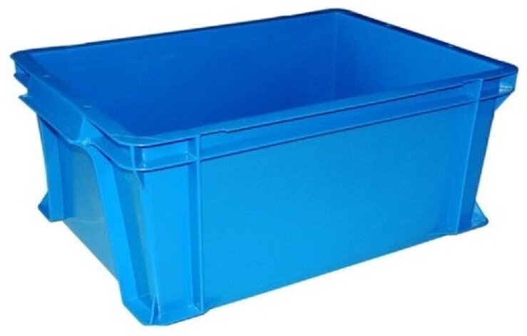 Muovilaatikko Euro 400x300x230 mm, sininen - Storit