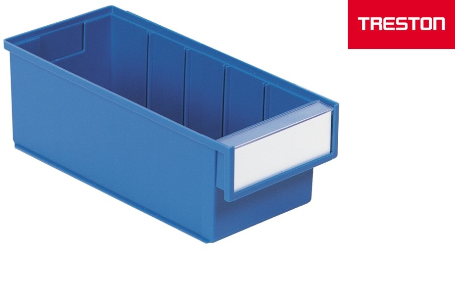 Shelf bin 300x132x100 mm, 3015 blue - Storit