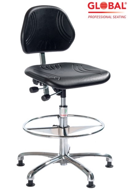 Chair Comfort-Alu61 700-960 mm, chromed footring - Storit