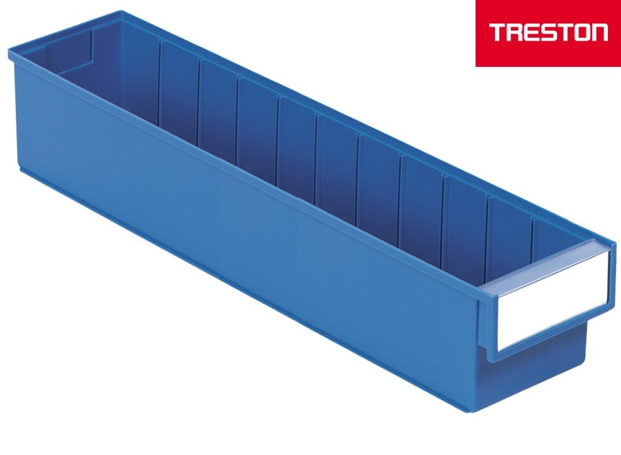 Складская коробка 600x132x100 мм, 6015 синяя - Storit