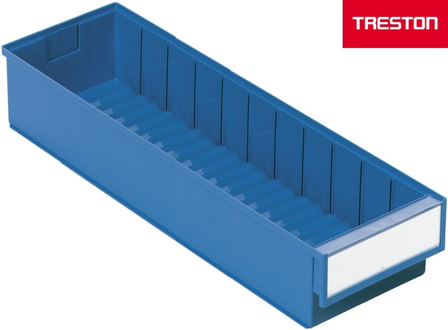 Складская коробка 600x186x82 мм, 6020 синяя - Storit