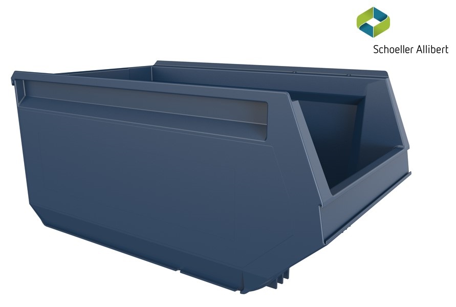 Storage bin 500x310x250 mm, blue - Storit