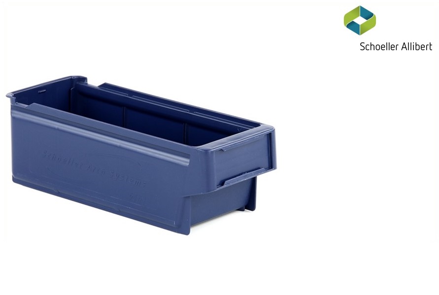 Hyllylaatikko 300x115x100 mm, sininen - Storit