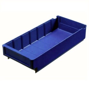 Warehouse box 400x188x80mm, blue - Storit