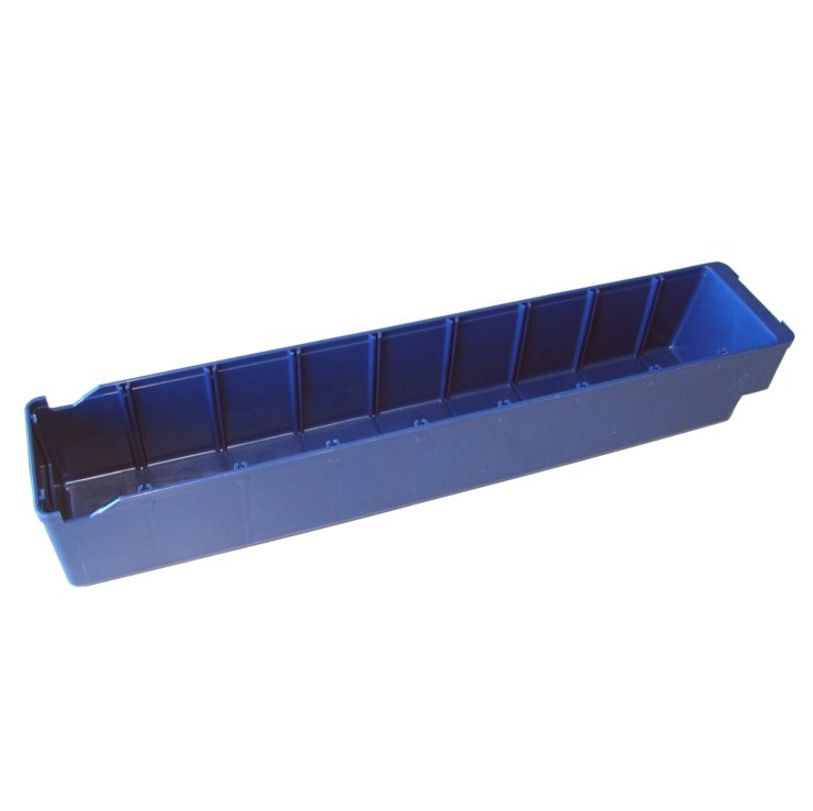 Hyllylaatikko 500 x 94 x 80mm, sininen - Storit