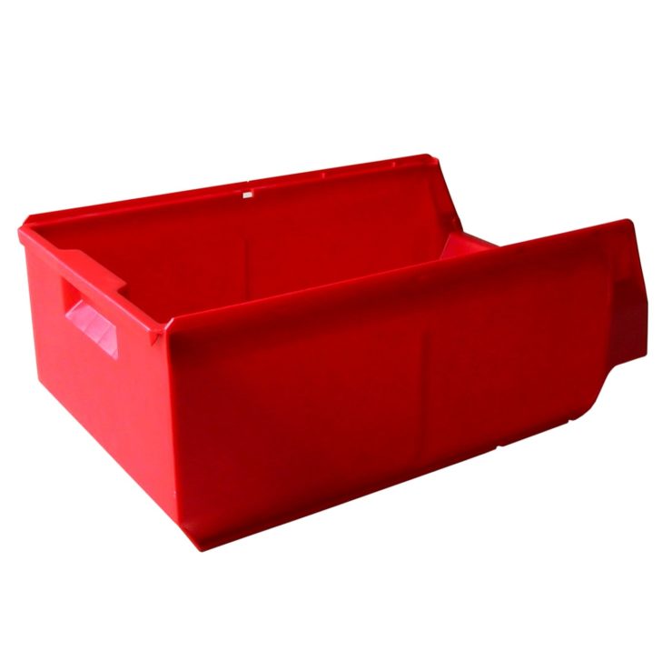 Stand box 400x230x150mm, red - Storit