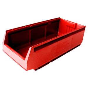 Modular box 500 x 230 x 150 mm, 14.0 L, red - Storit