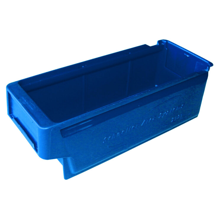 Складская коробка 300 x 115 x 100 мм, 2,4 л, синяя - Storit