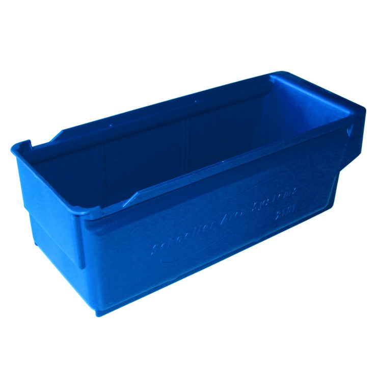 Warehouse box 300 x 115 x 100 mm, 2.4 L, blue - Storit