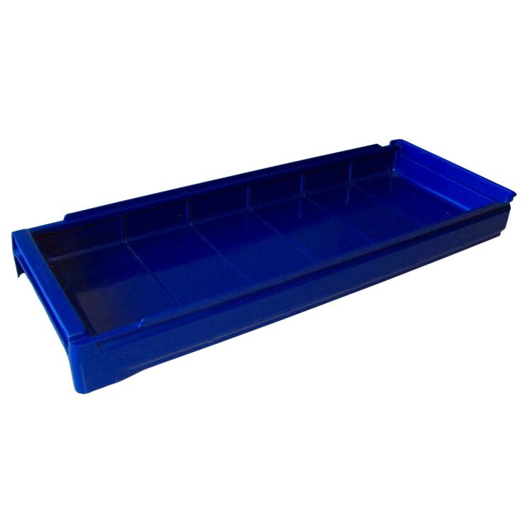 Warehouse box 600 x 230 x 62 mm, 5.9 L, blue - Storit