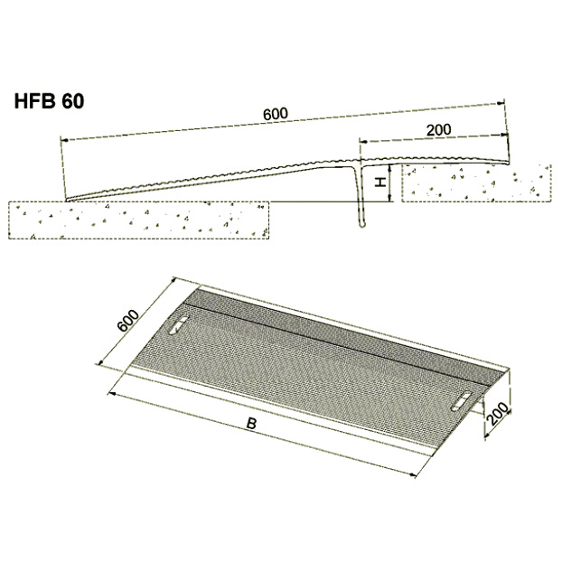HFB60-00 loading ramp - Storit