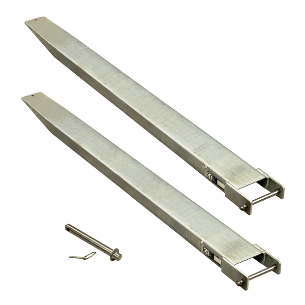 Fork extensions 3000mm, for forks 60x150mm, galvanised - Storit