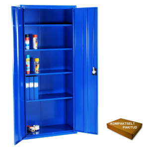 Filing cabinet 1800x800x400mm, blue - Storit