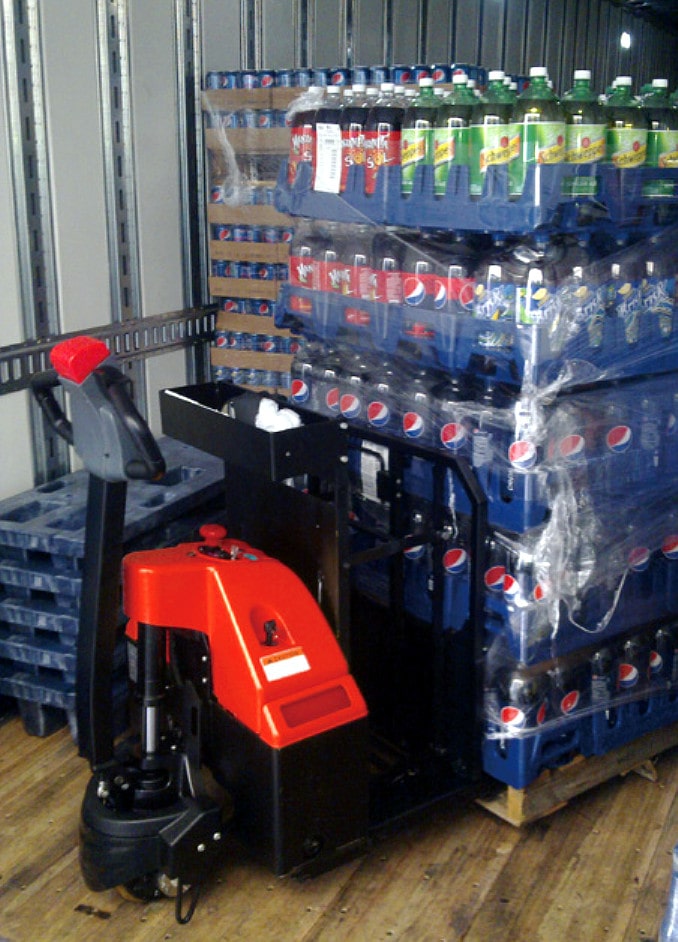 STORIT EPT20-15ET electric warehouse truck with scales - Storit