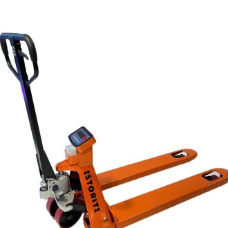 Staxx pallet truck with scales 1150mm 2500kg P/PP - Storit