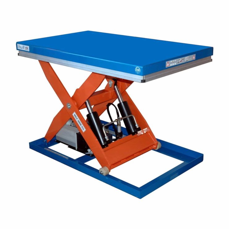 Ножничный подъемный стол Edmolift CL 2000, 1300×800 мм - Storit