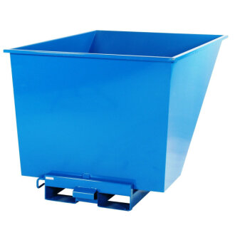 Kallutav konteiner Tippo 1100, kv 2000 kg, sinine, - Storit