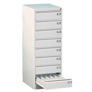 Filing cabinet Szk 324, RAL9010/9010 - Storit