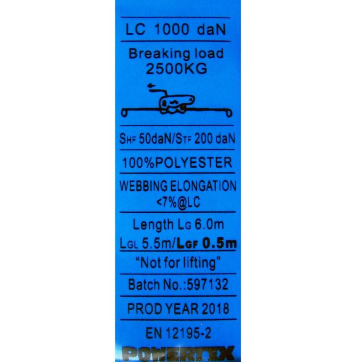 Ремень для крепления груза LC1000daN 5,5 м - Storit