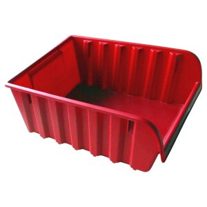 Storage bin 440x315x180 mm, red - Storit