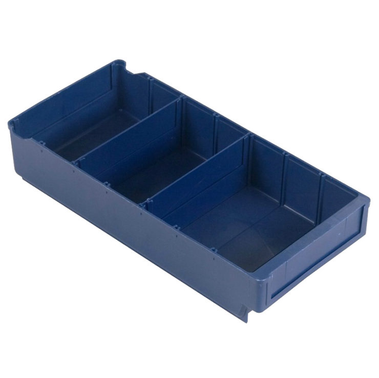 Warehouse box divider 188x80mm, blue - Storit