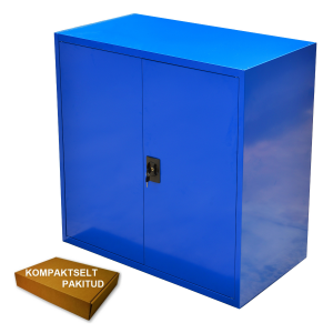 Low tool cabinet 900x800x400mm, blue - Storit