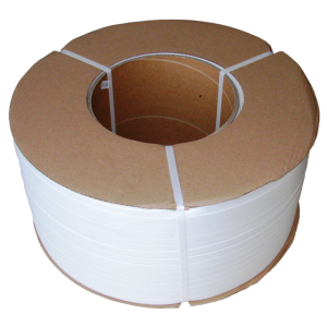 PP tape 12×0.55mm 3000m, white - Storit