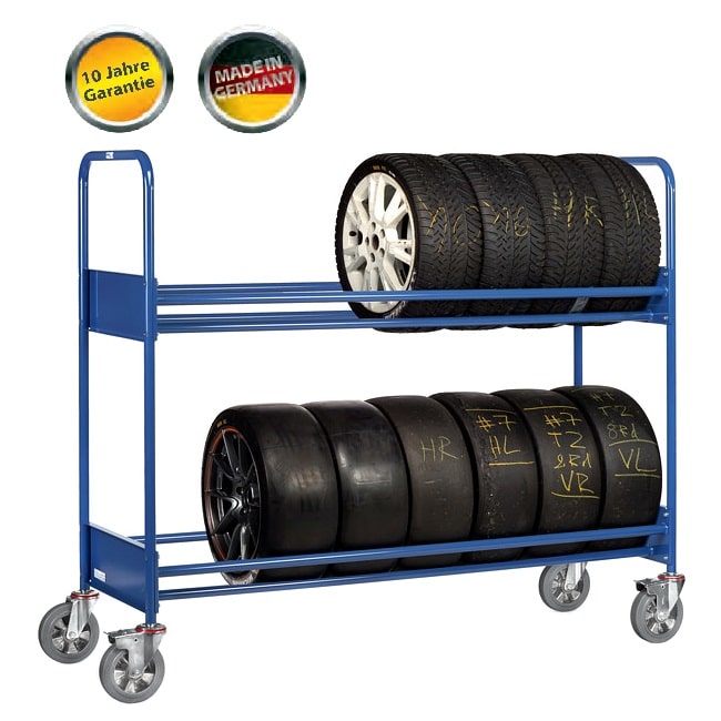 FET4588 tyre rack, with wheels 1860x618mm - Storit