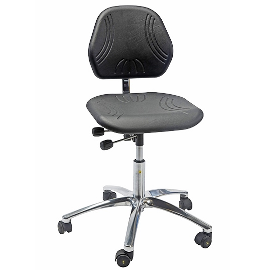 Рабочий стул Comfort ESD, 520-650 мм, полиуретановая пена - Storit