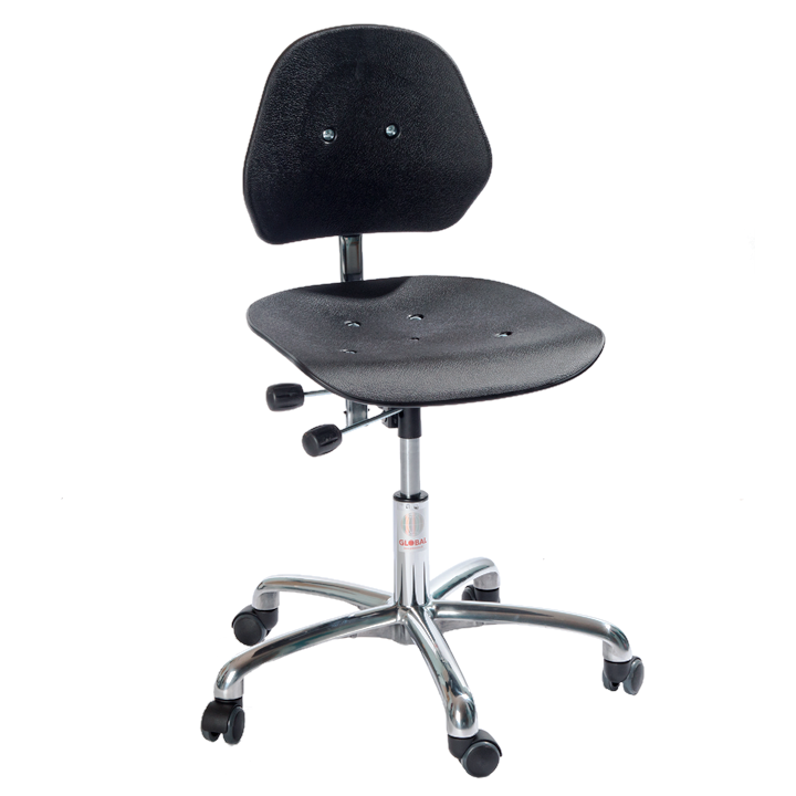Рабочий стул Solid Alu, 520-650 мм, пластик - Storit