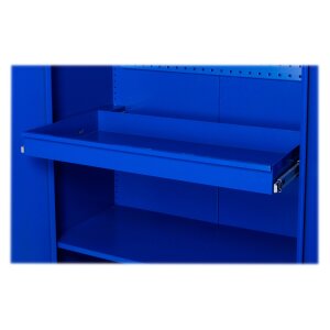Laatikko työkalukaappiin, 840 x 420 x 80mm, sininen - Storit