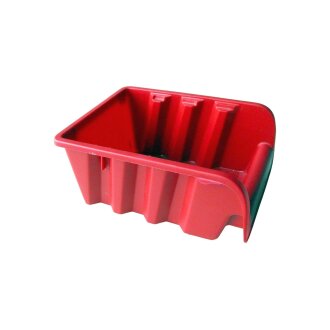 Stand box 160x115x75mm, red - Storit