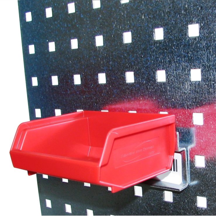 Stand box 170 x 105 x 75 mm, 1.0 L, red - Storit