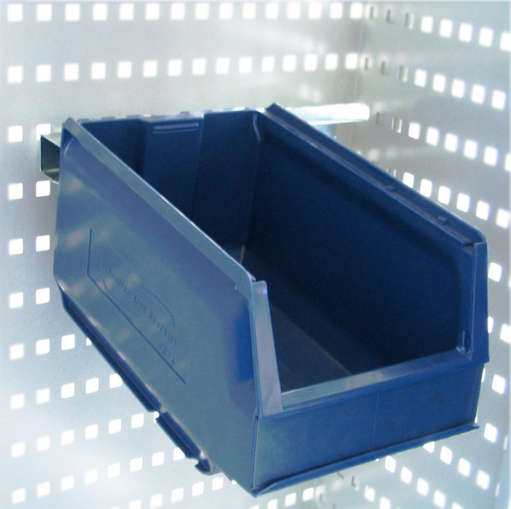 Storage bin 500x230x150 mm, blue - Storit