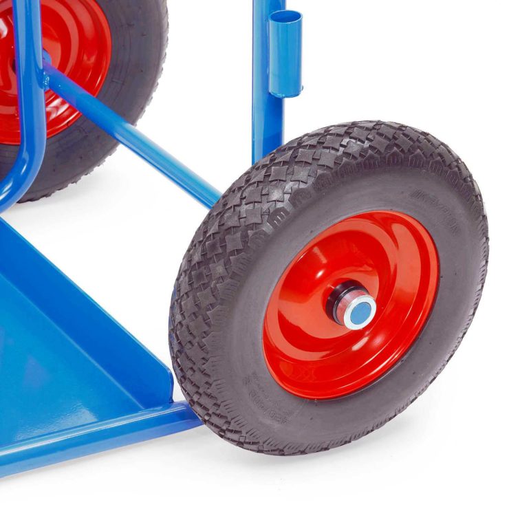 Multipurpose chair trolley, solid tyres - Storit