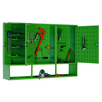 Шкаф для инструментов на стену Szw122, RAL7035/5010 - Storit