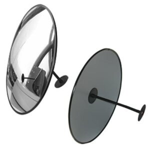 Curved mirror MP 50, 500mm, black - Storit