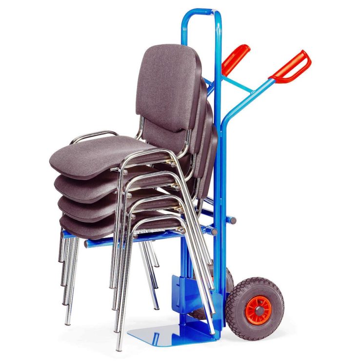 Тележка для перевозки стульев, резиновые шины - Storit