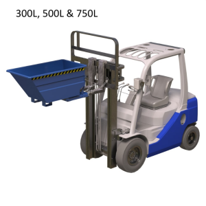 Опрокидывающийся контейнер Universal VUC-50 500 л груз. 1300 кг RAL5010 C2 - Storit