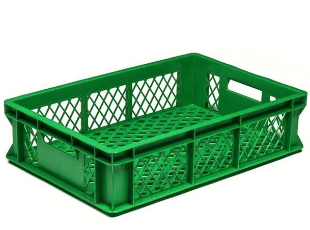 Bakery crate 600x400x150 mm, green - Storit