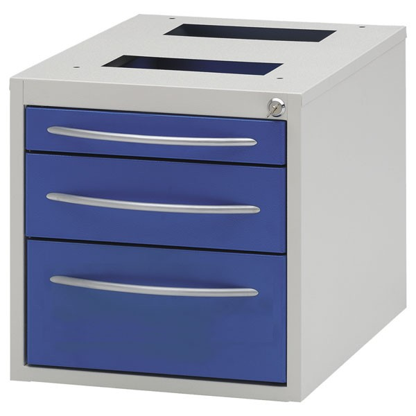 Work table drawer box 555 with 3 drawers - Storit